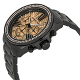  Shop Authentic Michael Kors Wren Chronograph Gold Dial Black Steel Strap Watch for Women - MK5961 - Luxxuri