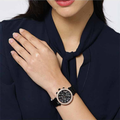  Shop Authentic Michael Kors Parker Diamonds Black Dial Black Steel Strap Watch for Women - MK5885 - Luxxuri