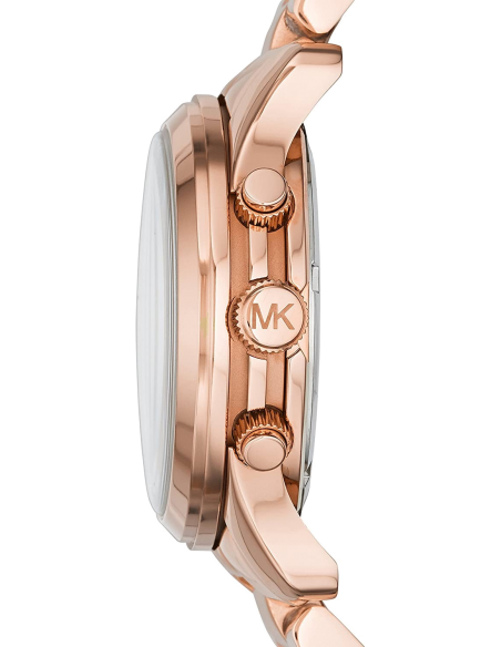  Shop Authentic Michael Kors Runway Iridescent Dial Rose Gold Steel Strap Watch for Women - MK5940 - Luxxuri