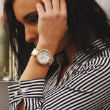  Shop Authentic Michael Kors Parker White Dial Two Tone Steel Strap Watch for Women - MK6119 - Luxxuri