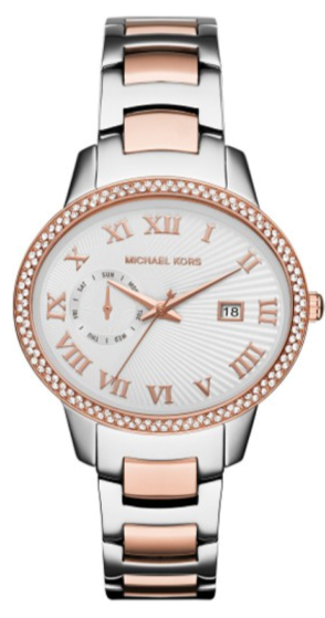  Shop Authentic Michael Kors Whitley Analog White Dial Two Tone Steel Strap Watch For Women - MK6228 - Luxxuri
