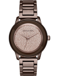  Shop Authentic Michael Kors Kinley Brown Dial Brown Steel Strap Watch for Women - MK6245 - Luxxuri