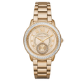  Shop Authentic Michael Kors Madelyn Quartz Gold Dial Gold Steel Strap Watch For Women - MK6287 - Luxxuri