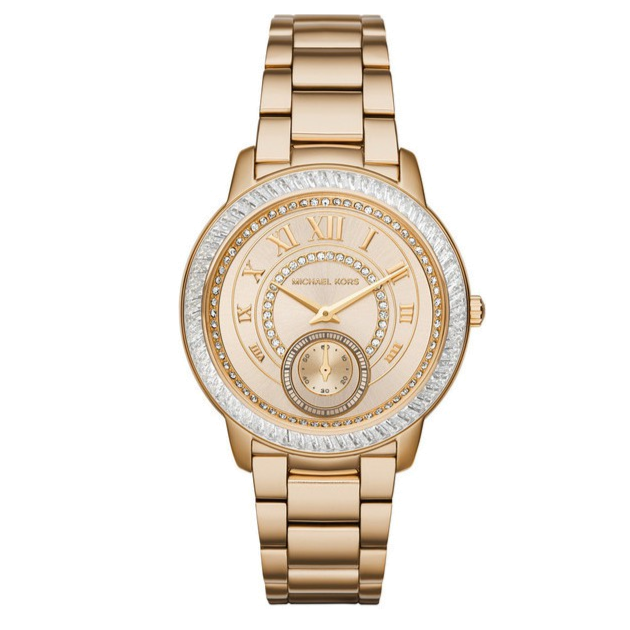  Shop Authentic Michael Kors Madelyn Quartz Gold Dial Gold Steel Strap Watch For Women - MK6287 - Luxxuri
