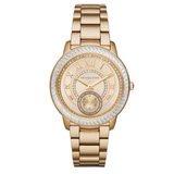  Shop Authentic Michael Kors Madelyn Quartz Gold Dial Gold Steel Strap Watch For Women - MK6287 - Luxxuri