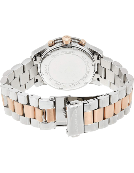  Shop Authentic Michael Kors Runway Silver Dial Two Tone Steel Strap Watch for Women - MK5315 - Luxxuri