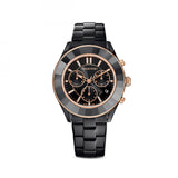  Shop Authentic Swarovski Octea Lux Sport Black Dial Black Steel Strap Unisex Watch - 5610472 - Luxxuri