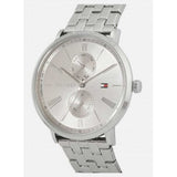  Shop Authentic Tommy Hilfiger Jenna Quartz White Dial Silver Steel Strap Watch for Women - 1782068 - Luxxuri