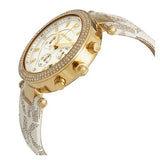  Shop Authentic Michael Kors Tibby Multifunction Silver Dial White Leather Strap Watch For Women - MK6967 - Luxxuri