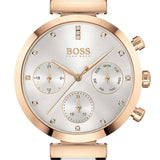  Shop Authentic Hugo Boss Flawless Silver Dial Silver Mesh Bracelet Watch for Women -1502551 - Luxxuri