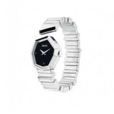  Shop Authentic Dior Gem Dior Black Mother of Pearl Dial Silver Steel Strap Watch for Women - CD18111X1005 - Luxxuri