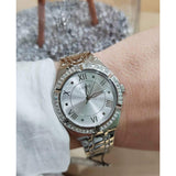  Shop Authentic Guess Cosmo Diamonds Silver Dial Silver Steel Strap Watch For Women - GW0033L1 - Luxxuri