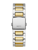  Shop Authentic Guess Frontier Chronograph Crystals Silver Dial Two Tone Steel Strap Watch for Men - W0799G4 - Luxxuri