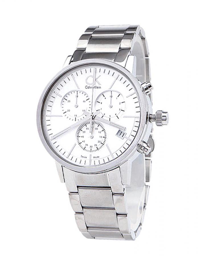  Shop Authentic Calvin Klein Post Minimal White Dial Silver Steel Strap Watch for Men - K7627126 - Luxxuri