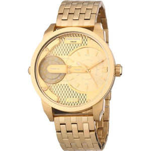  Shop Authentic Diesel Mini Daddy Gold Dial Gold Steel Strap Watch For Men - DZ7306 - Luxxuri