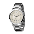  Shop Authentic Emporio Armani Classic Quartz White Dial Silver Steel Strap Watch For Men - AR2431 - Luxxuri