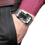  Shop Authentic Emporio Armani Classic Black Dial Silver Stainless Steel Strap Watch For Men - AR0156 - Luxxuri