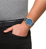  Shop Authentic Emporio Armani Luigi Chronograph Blue Dial Black Leather Strap Watch For Men - AR1736 - Luxxuri