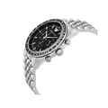  Shop Authentic Emporio Armani Tazio Chronograph Black Dial Silver Steel Strap Watch For Men - AR5988 - Luxxuri