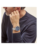  Shop Authentic Hugo Boss Champion Blue Dial Silver Steel Strap Watch for Men - 1513818 - Luxxuri
