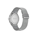  Shop Authentic Hugo Boss Legacy Grey Dial Silver Mesh Bracelet Watch for Men - 1513673 - Luxxuri