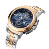  Shop Authentic Maserati Ingegno Chronograph Blue Dial Two Tone Steel Strap Watch for Men - R8873619002 - Luxxuri