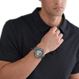  Shop Authentic Michael Kors Lennox Chronograph Quartz Grey Dial Grey Steel Strap Watch For Men - MK9102 - Luxxuri