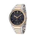  Shop Authentic Salvatore Ferragamo F-80 Classic Black Dial Two Tone Steel Strap Watch for Men - SFME00921 - Luxxuri