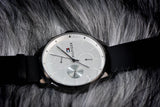  Shop Authentic Tommy Hilfiger Lexor Silver Dial Black Leather Strap Watch For Men - 1791489 - Luxxuri