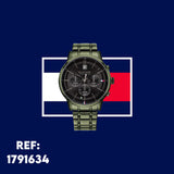 Shop Authentic Tommy Hilfiger Quartz Black Dial Black Steel Strap Watch for Men - 1791634 - Luxxuri