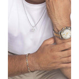  Shop Authentic Versace Greca Action Chronograph Quartz Silver Dial Two Tone Steel Strap Watch for Men - VE3J00522 - Luxxuri