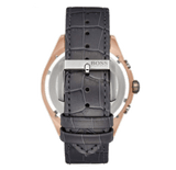  Shop Authentic Hugo Boss Onyx Grey Dial Black Leather Strap Watch for Men - 1513366 - Luxxuri