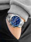  Shop Authentic Hugo Boss Hero Sport Blue Dial Silver Steel Strap Watch for Men - 1513755 - Luxxuri