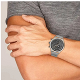  Shop Authentic Hugo Boss Companion Chronograph Grey Dial Silver Mesh Bracelet Watch For Men - 1513549 - Luxxuri