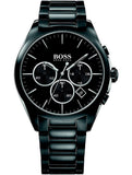  Shop Authentic Hugo Boss Onyx Black Dial Black Steel Strap Watch for Men - 1513365 - Luxxuri