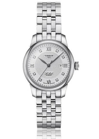  Shop Authentic Tissot Le Locle Lady Automatic Diamonds Silver Dial Silver Steel Strap Watch For Women - T006.207.11.036.00 - Luxxuri
