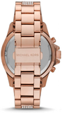  Shop Authentic Michael Kors Everest Chronograph Black Dial Rose Gold Steel Strap Watch For Women - MK5875 - Luxxuri