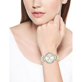  Shop Authentic Michael Kors Darci Silver Dial Two Tone Steel Strap Watch for Women - MK3405 - Luxxuri