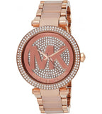  Shop Authentic Michael Kors Parker Pink Dial Pink Steel Strap Watch for Women - MK6176 - Luxxuri