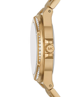  Shop Authentic Michael Kors Lennox Gold Dial Gold Steel Strap Watch For Women - MK1062 - Luxxuri