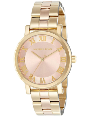  Shop Authentic Michael Kors Norie Gold Dial Two Tone Steel Strap Watch for Women - MK3586 - Luxxuri