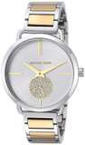  Shop Authentic Michael Kors Silver Dial Two Tone Steel Strap Watch for Women - MK3679 - Luxxuri