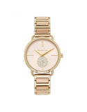  Shop Authentic Michael Kors Portia Rose Gold Dial Two Tone Steel Strap Watch for Women - MK3706 - Luxxuri