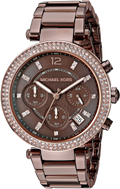  Shop Authentic Michael Kors Parker Analog Quartz Brown Dial Brown Steel Strap Watch For Women - MK6378 - Luxxuri