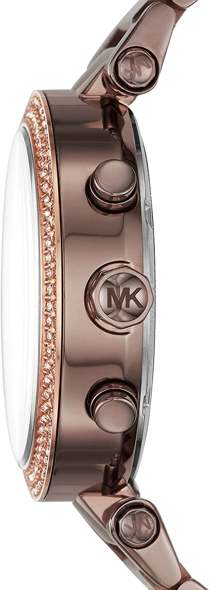  Shop Authentic Michael Kors Parker Analog Quartz Brown Dial Brown Steel Strap Watch For Women - MK6378 - Luxxuri