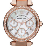  Shop Authentic Michael Kors Parker White Dial Rose Gold Steel Strap Watch for Women - MK5616 - Luxxuri