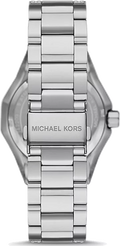  Shop Authentic Michael Kors Raquel Three-Hand Crystals Silver Dial Silver Steel Strap Watch For Women - MK7365LE - Luxxuri