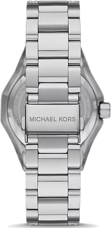  Shop Authentic Michael Kors Raquel Three-Hand Crystals Silver Dial Silver Steel Strap Watch For Women - MK7365LE - Luxxuri