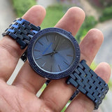  Shop Authentic Michael Kors Darci Blue Dial Blue Steel Strap Watch for Women - MK3417 - Luxxuri