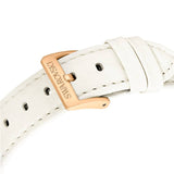  Shop Authentic Swarovski Octea Chrono Crystals White Dial White Leather Strap Watch for Women - 5671150 - Luxxuri